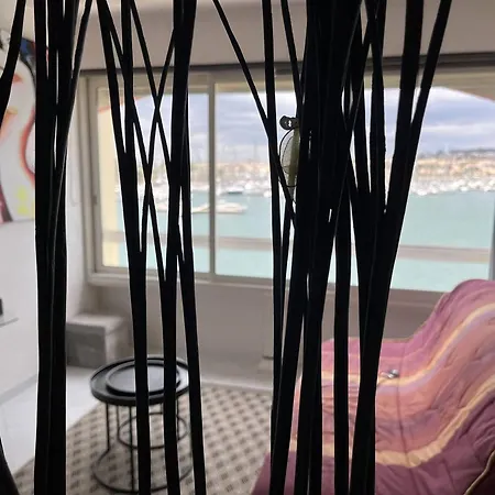Апартаменти Studio 4 Pers Moderne Avec Vue 180° Sur Port, Parking Prive, Proche Plages Et Commerces - Fr-1-749-60