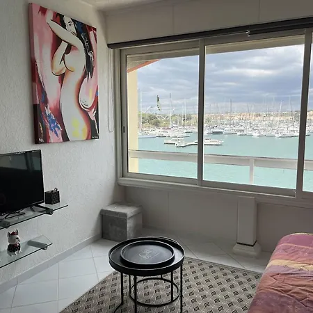 Studio 4 Pers Moderne Avec Vue 180° Sur Port, Parking Prive, Proche Plages Et Commerces - Fr-1-749-60 Апартаменти *
